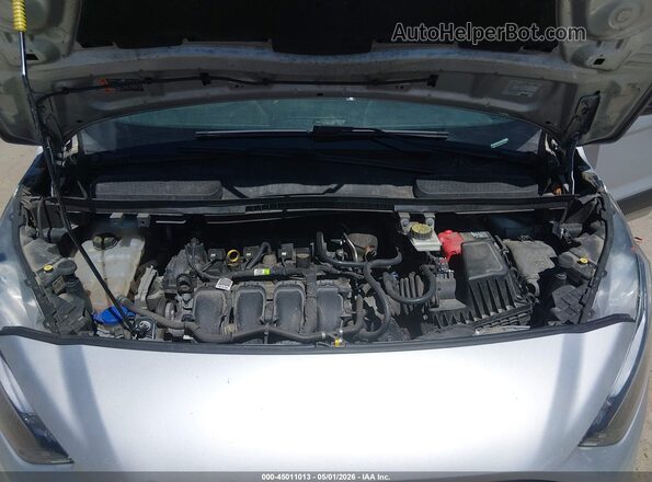 NM0LS7F20M1502402 2021 FORD TRANSIT CONNECT Silver Вид ззаду