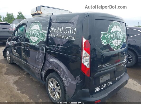 NM0LS7F27M1490040 2021 FORD TRANSIT CONNECT Black Rear left
