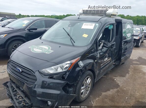 NM0LS7F27M1490040 2021 FORD TRANSIT CONNECT Black Front left