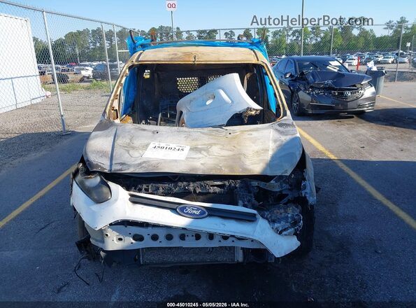 NM0LS7F70G1269105 2016 FORD TRANSIT CONNECT White Vista del compartimento del motor