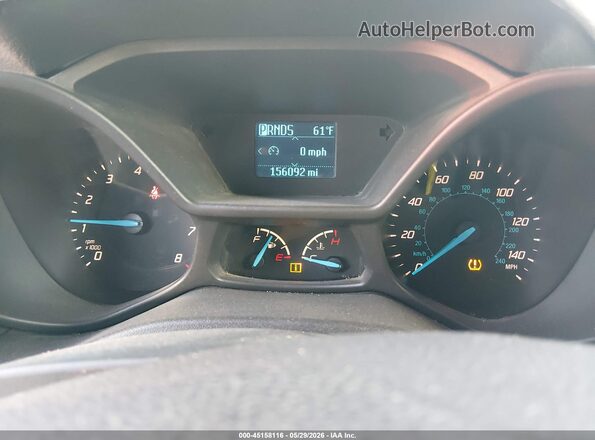 NM0LS7F73G1236180 2016 FORD TRANSIT CONNECT White Հետևի նստատեղերի տեսք