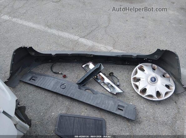NM0LS7F78H1336700 2017 FORD TRANSIT CONNECT White Instrument cluster view