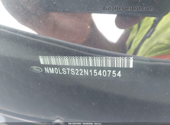 NM0LS7S22N1540754 2022 FORD TRANSIT CONNECT White Vista del compartimento del motor