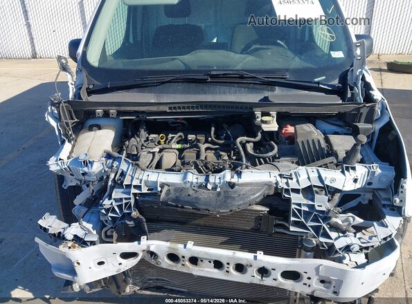 NM0LS7S23P1548428 2023 FORD TRANSIT CONNECT White Вид ззаду