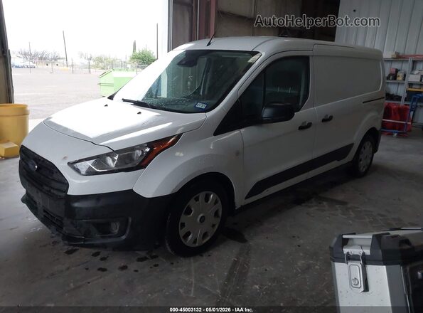 NM0LS7S28P1558372 2023 FORD TRANSIT CONNECT Белый Передняя левая четверть