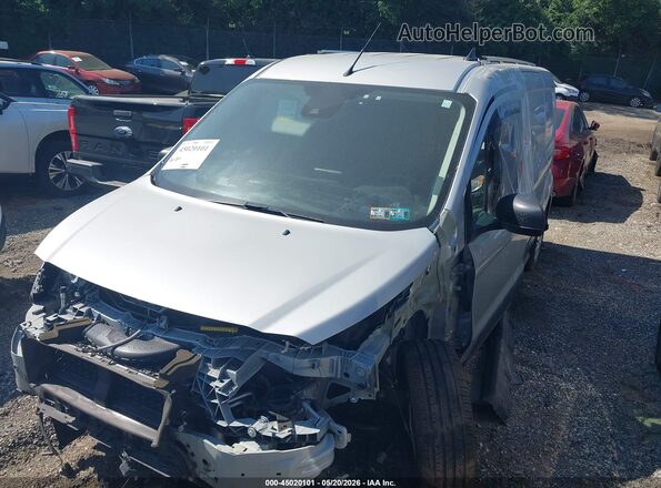 NM0LS7T26P1561768 2023 FORD TRANSIT CONNECT Silver წინა მარცხენა ხედი სამი მეოთხედიდან