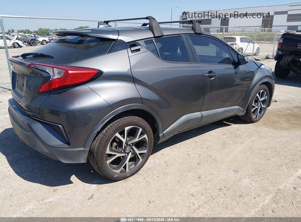 NMTKHMBX0JR019423 2018 TOYOTA LE Gray უკანა მარჯვენა
