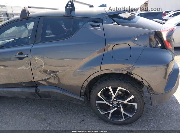 NMTKHMBX0JR019423 2018 TOYOTA LE Gray წინა ხედი