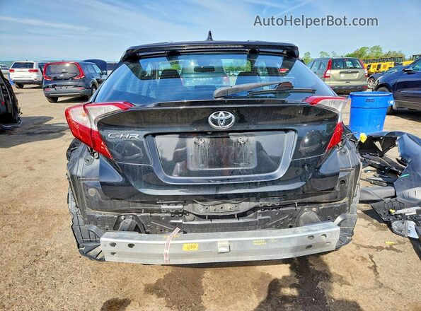 NMTKHMBX0JR022595 2018 TOYOTA C-HR Black 