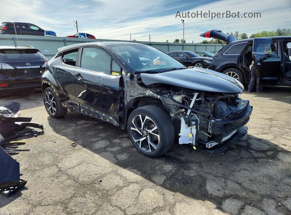 NMTKHMBX0JR022595 2018 TOYOTA C-HR Black 