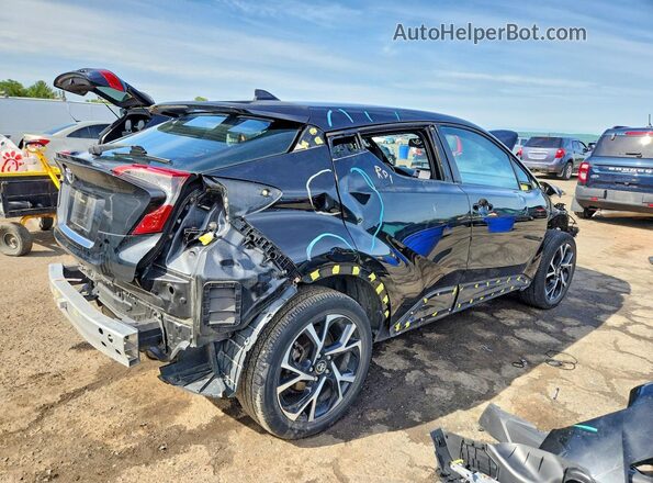 NMTKHMBX0JR022595 2018 TOYOTA C-HR Black 
