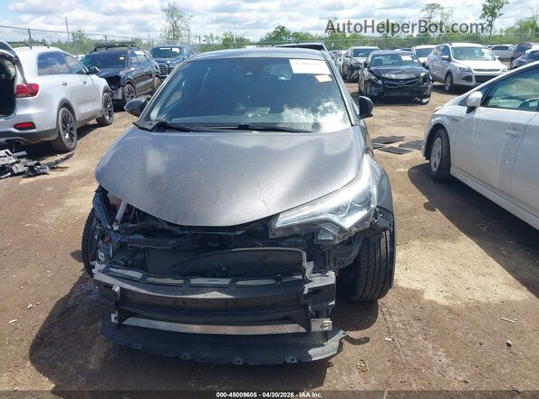 NMTKHMBX0JR059372 2018 TOYOTA LE Gray Вид задньої частини салону