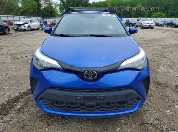 NMTKHMBX0NR142189 2022 TOYOTA C-HR Blue Դիմացի տեսք