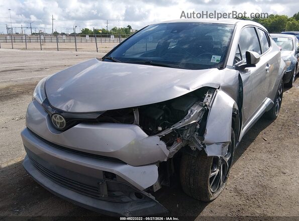 NMTKHMBX2JR032514 2018 TOYOTA C-HR Silver Передня ліва чверть