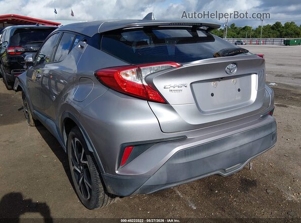 NMTKHMBX2JR032514 2018 TOYOTA C-HR Silver Задня ліва чверть