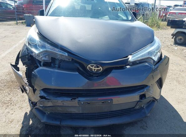 NMTKHMBX2JR053881 2018 TOYOTA LE Gray Vista frontal