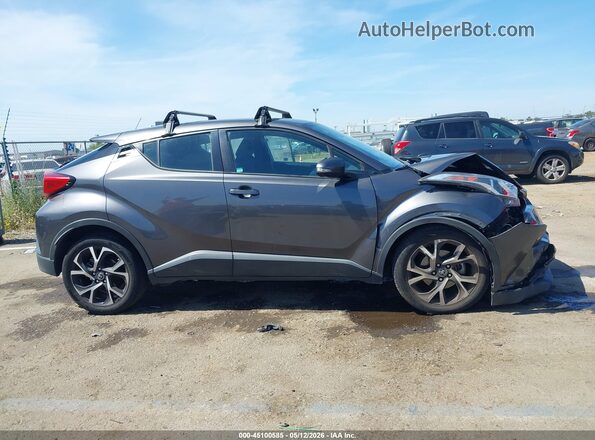 NMTKHMBX2JR053881 2018 TOYOTA LE Gray Vista interior trasera
