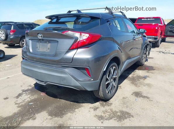 NMTKHMBX2JR053881 2018 TOYOTA LE Gray Trasero derecho