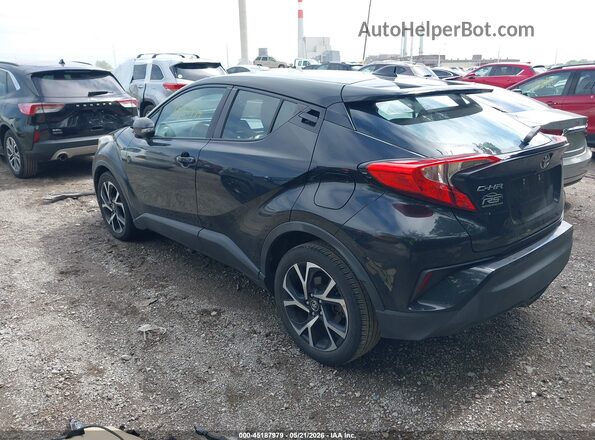 NMTKHMBX3JR022736 2018 TOYOTA C-HR Black Trasero izquierdo