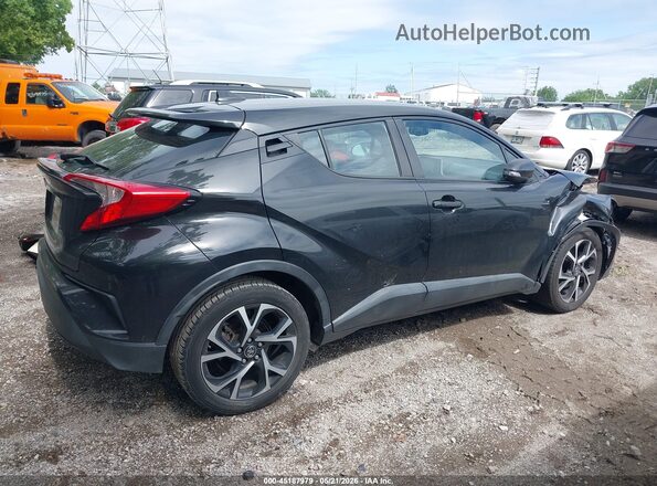 NMTKHMBX3JR022736 2018 TOYOTA C-HR Black Vista interior trasera