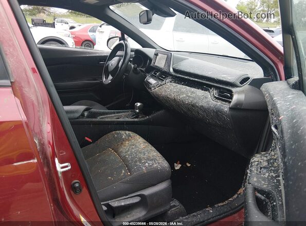 NMTKHMBX3JR024874 2018 TOYOTA C-HR Red Vista interior delantera