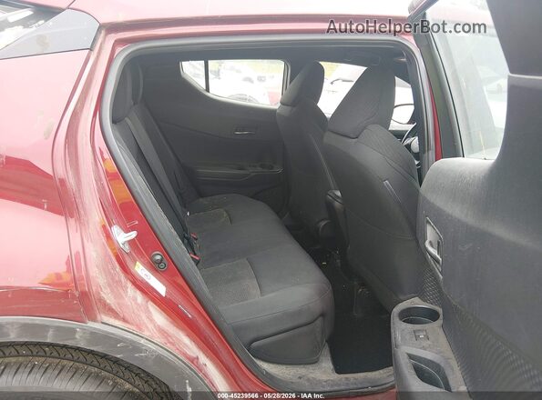 NMTKHMBX3JR024874 2018 TOYOTA C-HR Red Vista de la etiqueta del VIN