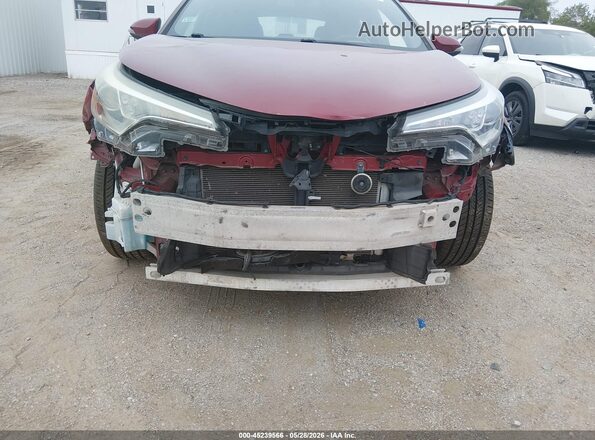 NMTKHMBX3JR024874 2018 TOYOTA C-HR Red 