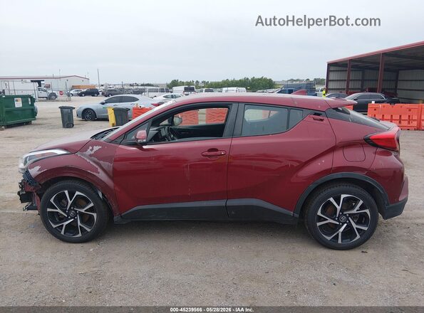 NMTKHMBX3JR024874 2018 TOYOTA C-HR Red Vista interior de 360 grados