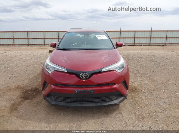 NMTKHMBX4JR054725 2018 TOYOTA LE Red 