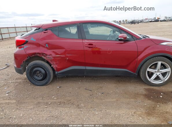 NMTKHMBX4JR054725 2018 TOYOTA LE Red 