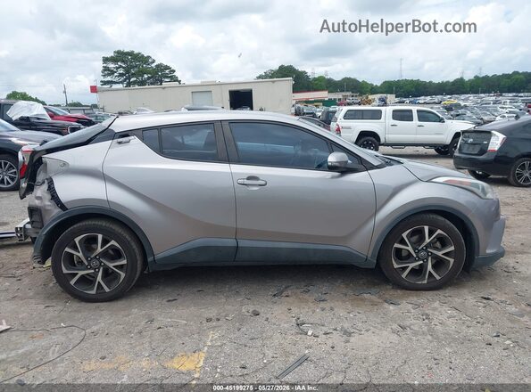 NMTKHMBX5JR005386 2018 TOYOTA C-HR Gray უკანა სალონის ხედი