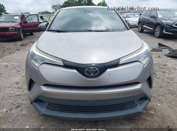 NMTKHMBX5JR005386 2018 TOYOTA C-HR Gray ხელსაწყოთა პანელის ხედი