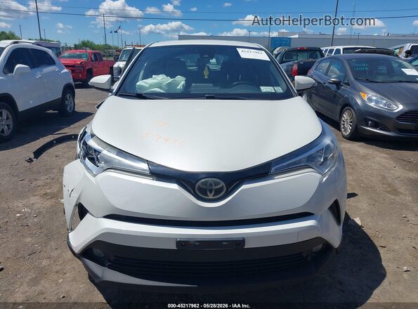 NMTKHMBX5JR033236 2018 TOYOTA C-HR White Սարքավորումների վահանակի տեսք