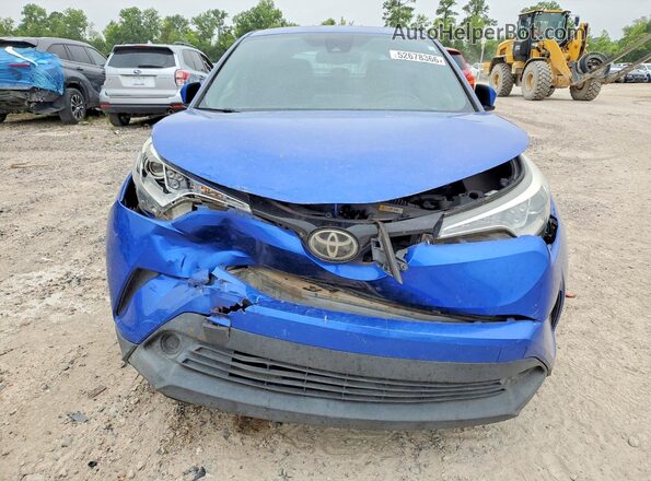 NMTKHMBX5JR047346 2018 TOYOTA C-HR Blue Vista frontal
