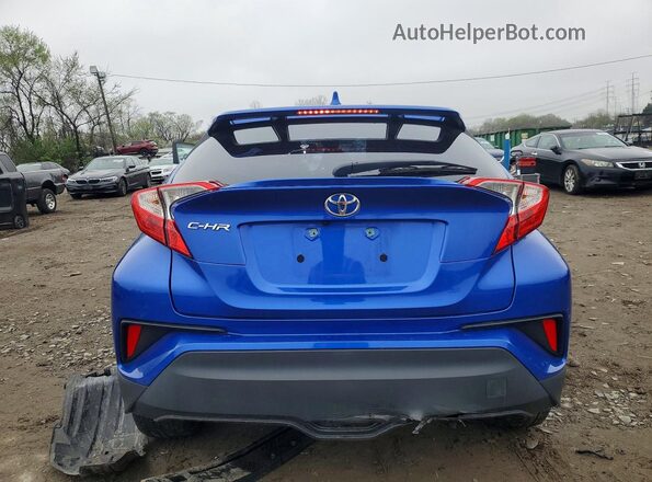 NMTKHMBX5KR094880 2019 TOYOTA C-HR Blue Вид ззаду