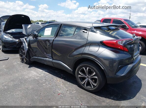 NMTKHMBX5KR100824 2019 TOYOTA C-HR Gray Задня ліва чверть