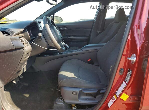 NMTKHMBX6JR004022 2018 TOYOTA C-HR Red 