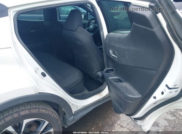 NMTKHMBX6KR092510 2019 TOYOTA C-HR White VIN კოდის სტიკერის ხედი