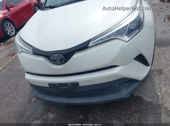 NMTKHMBX6KR092510 2019 TOYOTA C-HR White ხელსაწყოთა პანელის ხედი