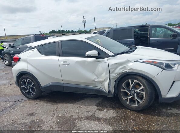 NMTKHMBX6KR092510 2019 TOYOTA C-HR White უკანა სალონის ხედი