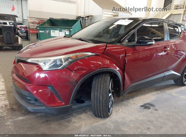 NMTKHMBX6KR098050 2019 TOYOTA C-HR Красный Вид спереди