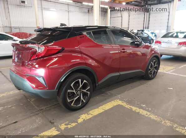 NMTKHMBX6KR098050 2019 TOYOTA C-HR Красный Задняя правая четверть