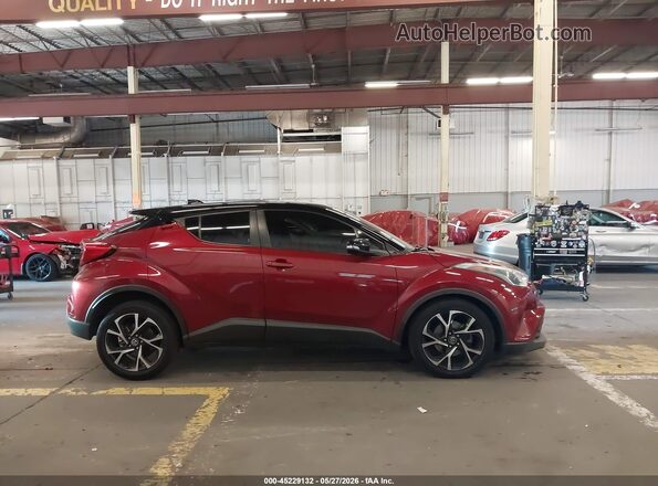 NMTKHMBX6KR098050 2019 TOYOTA C-HR Красный Вид задней части салона