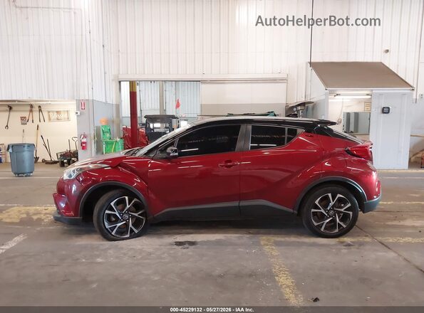 NMTKHMBX6KR098050 2019 TOYOTA C-HR Красный Панорамный вид салона 360°