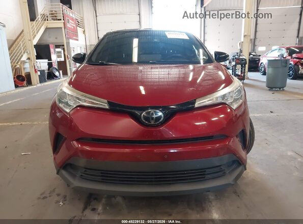 NMTKHMBX6KR098050 2019 TOYOTA C-HR Красный Вид щитка приборов