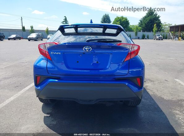 NMTKHMBX6MR129087 2021 TOYOTA C-HR Blue 