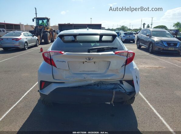NMTKHMBX7JR012971 2018 TOYOTA C-HR White Front view