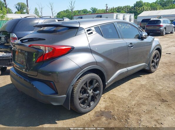 NMTKHMBX7JR043881 2018 TOYOTA C-HR Gray Tył prawy