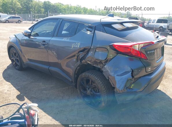 NMTKHMBX7JR043881 2018 TOYOTA C-HR Gray Tył lewy
