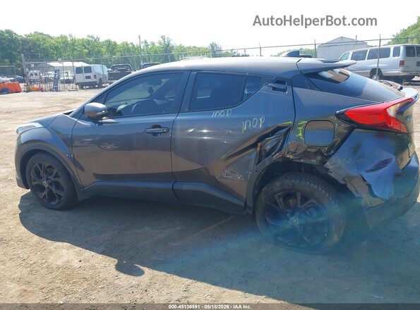 NMTKHMBX7JR043881 2018 TOYOTA C-HR Gray Widok wnętrza 360 stopni